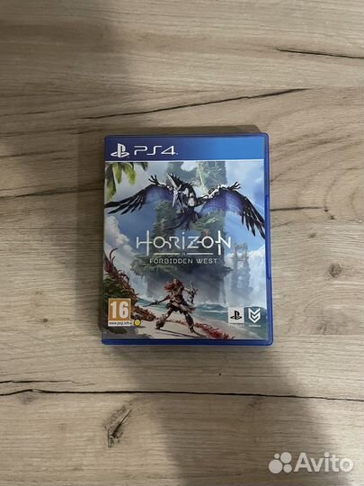Horizon forbidden west ps4 диск