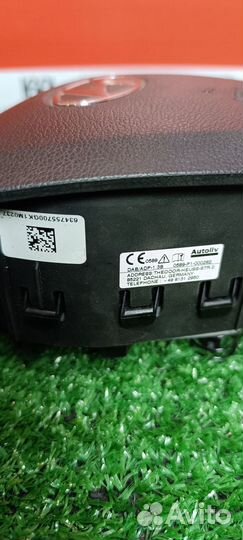 Подушка безопасности в руль Hyundai Solaris 2