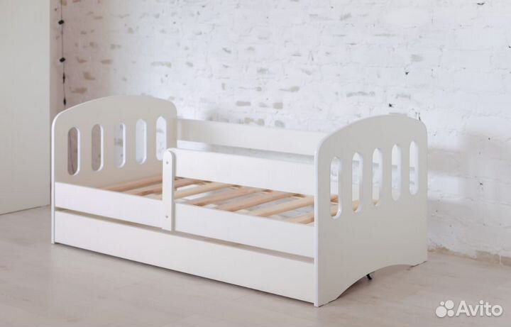 Кровать с бортом софа цвет от 2х лет ламинат