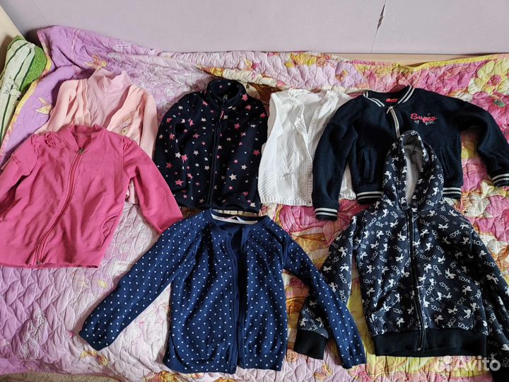 Вещи пакетом на девочку 116-122