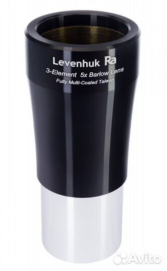 Линза Барлоу Levenhuk 5x, 1,25