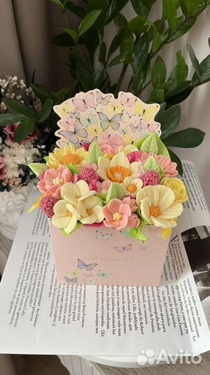 Съедобные букеты из шоколадных цветов