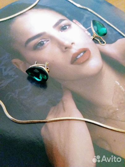 Серьги и кулон Swarovski