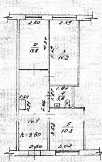 Офис, 56.3 м²