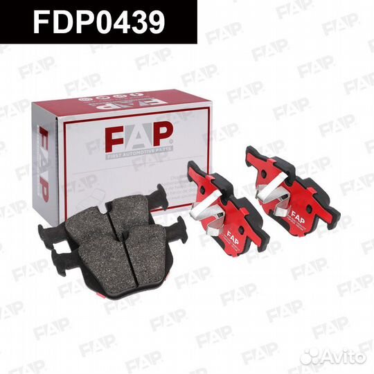 Колодки тормозные FDP0439 FAP Россия
