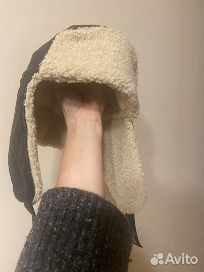 Шапка ушанка женская