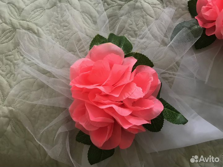 Свадебные украшения на автомобиль