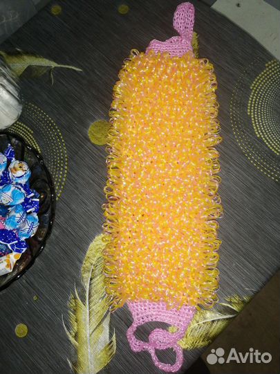 Мочала ручной работы в наличии и на заказ