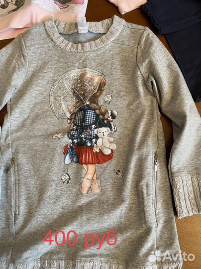 Одежда на девочку р.110