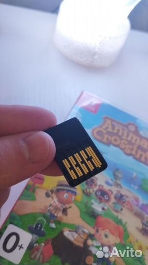 Animal Crossing картридж (на русском языке)