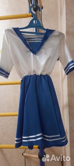 Платье 116 морячка