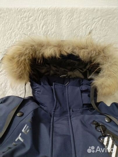 Пуховик мужской зимний удлинённый