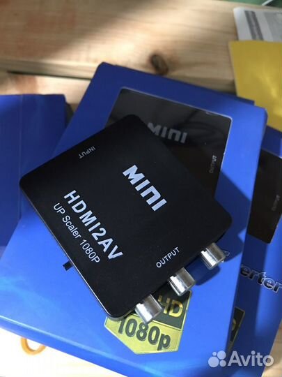 Преобразователь сигнала с hdmi на rca (тюльпаны)
