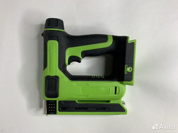 Степлер Greenworks G24CS10, 24v, без акб и зу