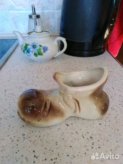 Пепельница/карандашница Башмак СССР