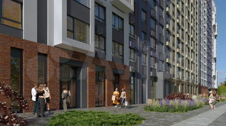 2-к. квартира, 51,3 м², 2/12 эт.