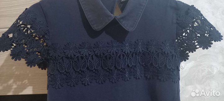 Блузка школьная р.128