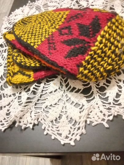 Носки (джурабы).Шерсть.Вязание