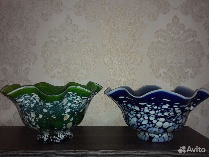 Ваза корзинка конфетница СССР Красный май