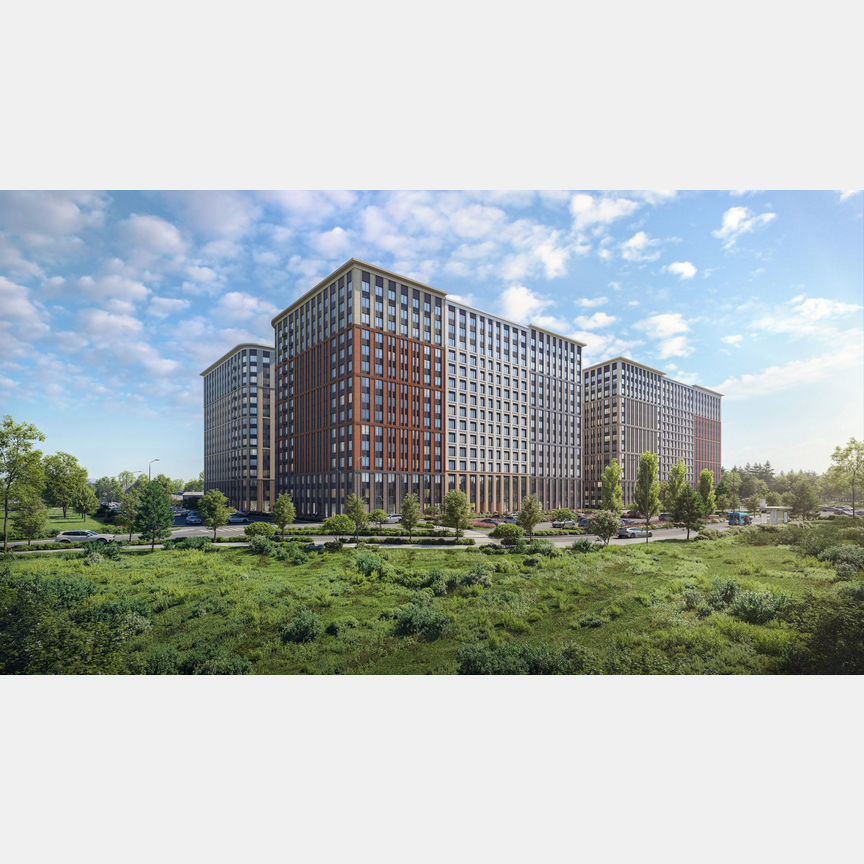 2-к. апартаменты, 62,1 м², 6/16 эт.