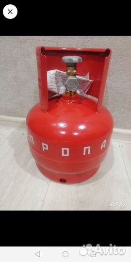 Продам новый пропановский газовый баллон 5л