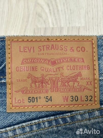 Джинсы levis 501