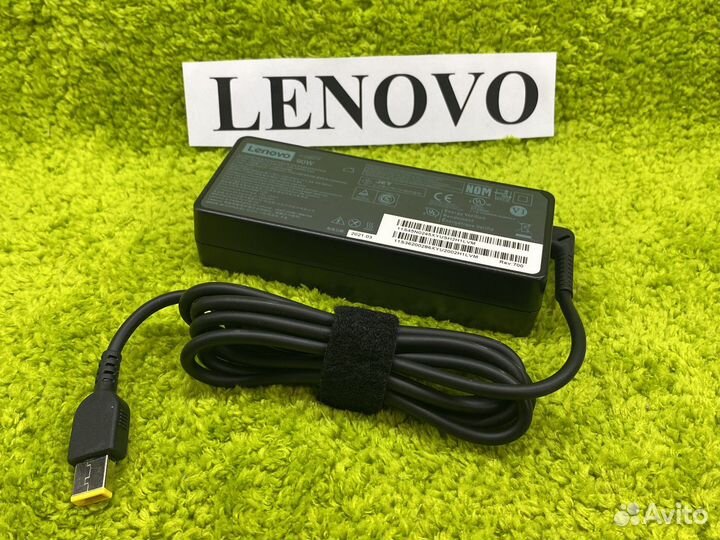 Блок питания Lenovo прямоугольный штекер
