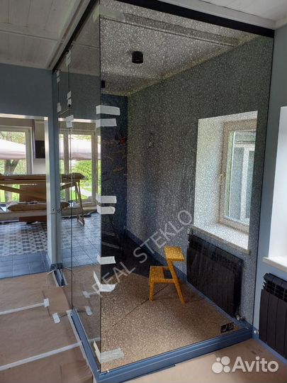 Стеклянные перегородки для офиса