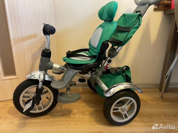 Трехколесный велосипед с родительской ручкой