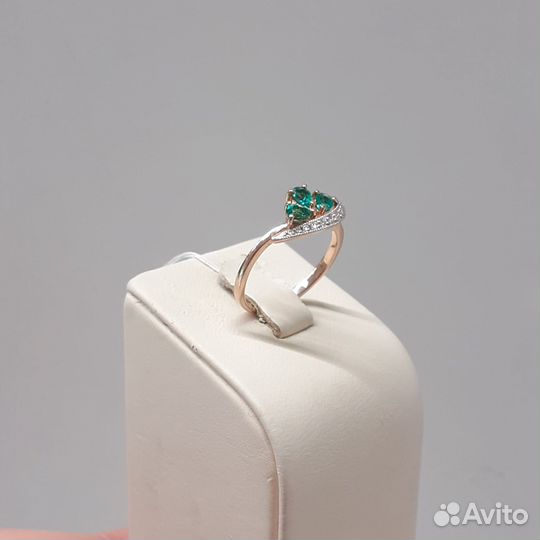 Кольцо, золото 585, бриллианты