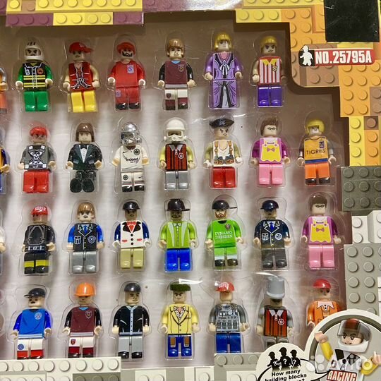 Человечки в стиле Lego набор