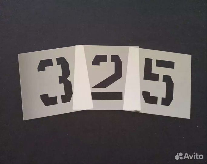 Трафареты из пэт