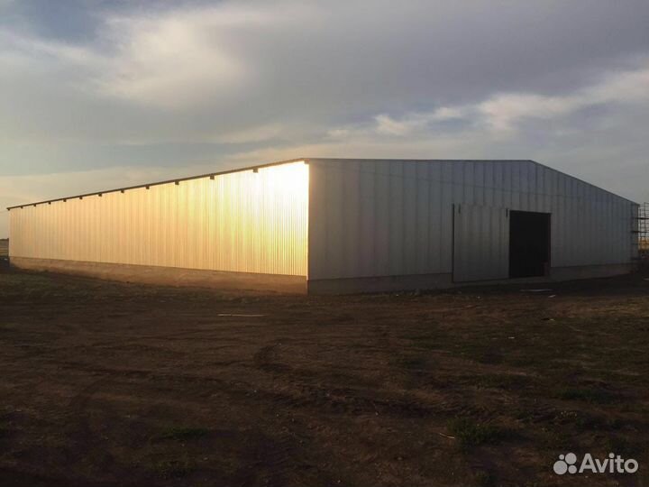 Строительство ангаров, магазин