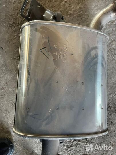 Глушитель camry 2,5