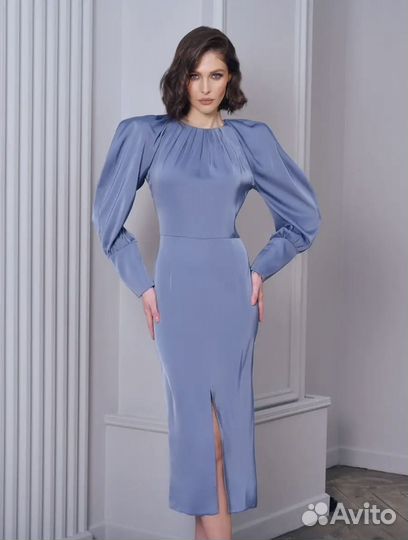 Новое шелковое платье Bezko 44