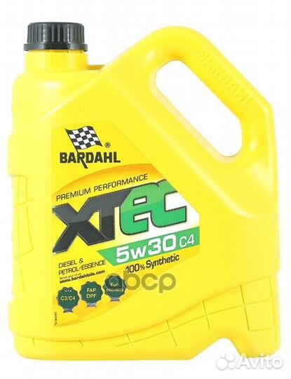 5W30 xtec C4-12 4L (синт. моторное масло) acea