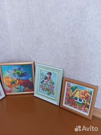 Набор готовых алмазных картин (6шт)