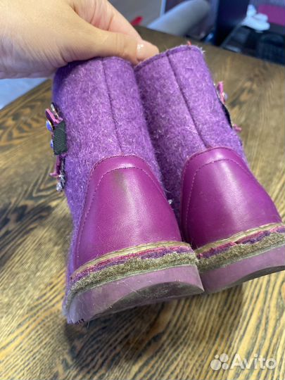 Валенки для девочки 24