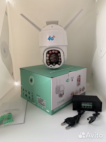 Камера видеонаблюдения 4G с инфрокрасной сьемкой