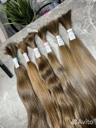 Детские неокрашенные волосы для наращивания