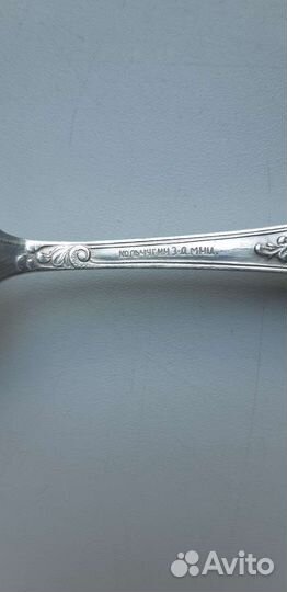 Чайные ложки из мельхиора СССР