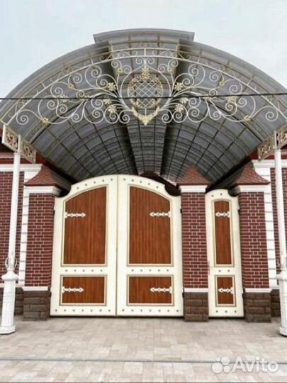 Кованные ворота