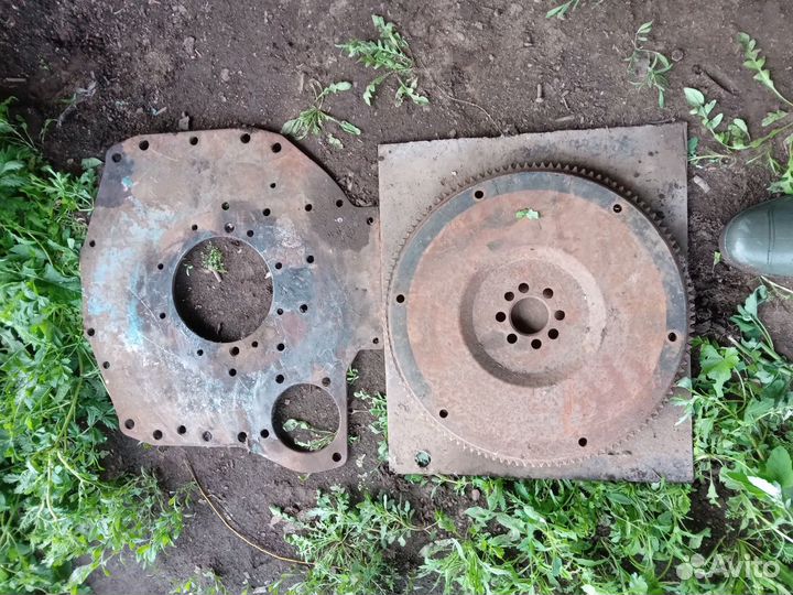 Пускач, плита, маховик к мтз 80\82