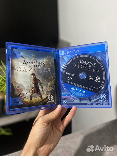 Диск ps4 Assassins Creed Одиссея Omega Edition