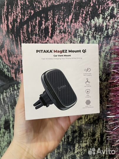 Держатель магнитный Pitaka MagMount Suction Cup Ca