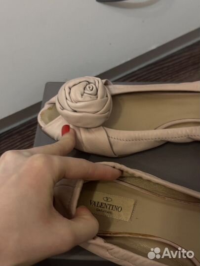 Балетки valentino оригинал 38
