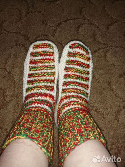 Носки вязаные ручной работы