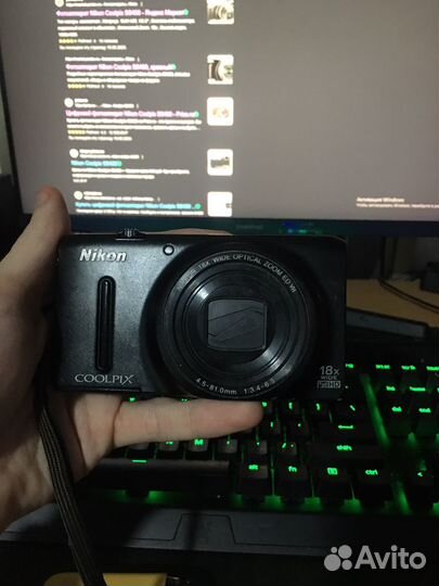 Фтоаппарат Nikon Coolpix S9400