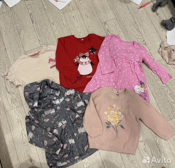 Вещи на девочку 86 размера
