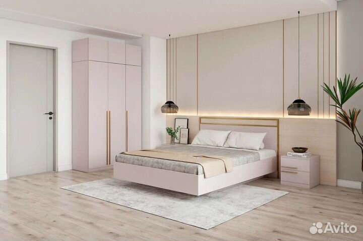 Парящая кровать с отопед. основанием (без матраса)